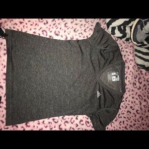 Grey addidas shirt